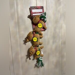 Jmle
Jmle Barker  & Jane Interactive Pet Toy  Rope   Dog Toy With Squeaker 16”